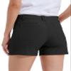 Willit Women's Golf Hiking Shorts Quick Dry Athletic Casual Summer Shorts with Pockets 4.5 in Black 14 view 4