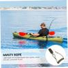 BESPORTBLE Kayaking Essential Elastic Canoe Paddle Rope Kayak Leash for Secure Paddle Holding view 4