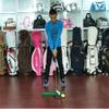 Golf Swing Training Mat Trainer Golf Trainer Indoor Golf Swing Mat Exerciser Multi-function Golf Practice Aids 3 In 1 (black top nylon grass) view 3