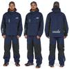 NORFIN Alpha Rain Jacket for Fishing, Hunting and Hiking - Waterproof Insulated and Breathable - Wind Resistant, Navy (2X) view 3