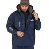 NORFIN Alpha Rain Jacket for Fishing, Hunting and Hiking - Waterproof Insulated and Breathable - Wind Resistant, Navy (2X) view 4