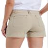 Willit Women's Golf Hiking Shorts Quick Dry Athletic Casual Summer Shorts with Pockets 4.5 in Khaki 6 view 4