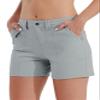 Willit Women's Golf Hiking Shorts Quick Dry Athletic Casual Summer Shorts with Pockets 4.5 in Gray 8 view 1