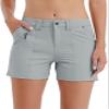 Willit Women's Golf Hiking Shorts Quick Dry Athletic Casual Summer Shorts with Pockets 4.5 in Gray 8 view 2