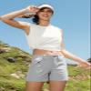 Willit Women's Golf Hiking Shorts Quick Dry Athletic Casual Summer Shorts with Pockets 4.5 in Gray 8 view 3