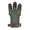 ArcheryMax Archery Gloves Practice Shooting Hunting Leather Three Finger Protector for Youth Adult Beginner view 4