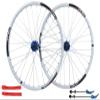 Wheelset Mountain Bike Wheelset 26inch,Double Wall Rim 32 Holes Quick Release Disc Brake Bearing Compatible 7/8/9/10 Speed Road Wheel (Color : White, Size : 26INCH) view 1