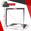 NET PLAYZ Kids Lacrosse Goal - Backyard Training, Practice & Exercise | Portable Lacrosse Net, Equipment & Gear, Black,NOH445402022 view 2