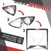 NET PLAYZ Kids Lacrosse Goal - Backyard Training, Practice & Exercise | Portable Lacrosse Net, Equipment & Gear, Black,NOH445402022 view 3