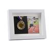 IHEIPYE Medal Display Shadow Box Picture Frame - 3 Medals Display Case - 3 in 1 Multifunctional Sport Medal Display Frame Perfect for Marathon Runner, Military Awards, Triathlons, White 6x8 view 1