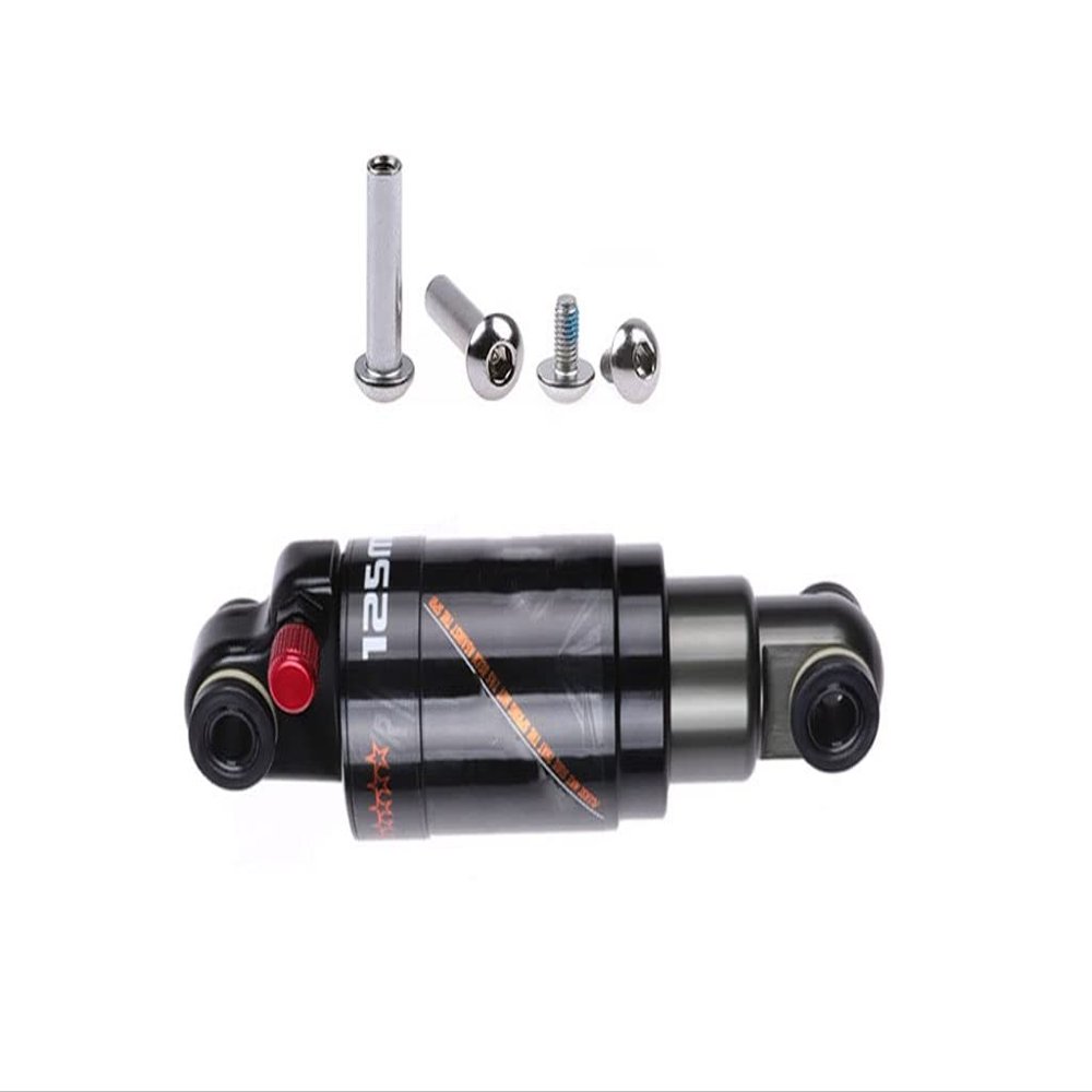 LYYCX Rear Shock Absorber Air Shock 120mm/125mm/150mm/165mm/190mm for XC Softtail, Electric Bike, Scooter, Folding Bike (Color : 190mm)