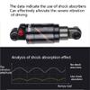 LYYCX Rear Shock Absorber Air Shock 120mm/125mm/150mm/165mm/190mm for XC Softtail, Electric Bike, Scooter, Folding Bike (Color : 165mm) view 4