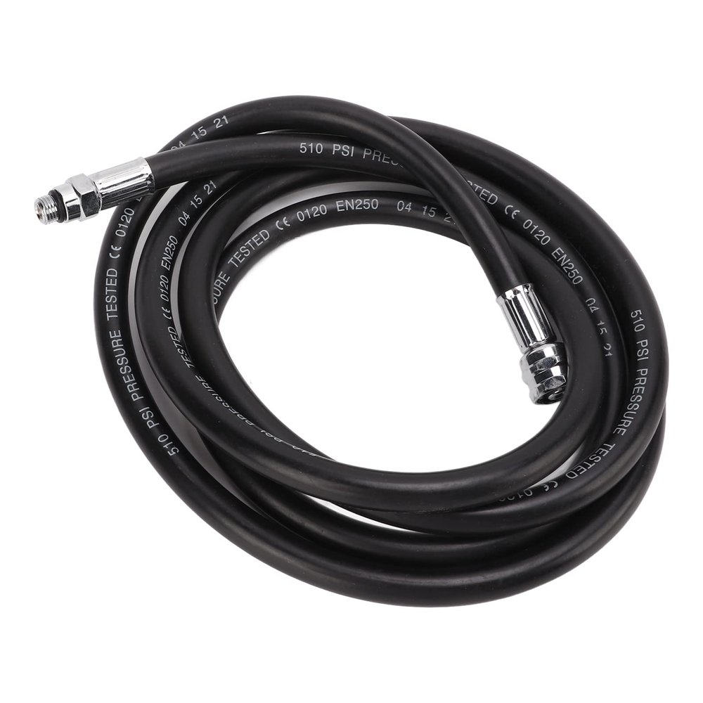 Low Pressure Hose, Diving Low Pressure Hose Rubber Gas Tube for First and Second Stage Regulator(210cm)