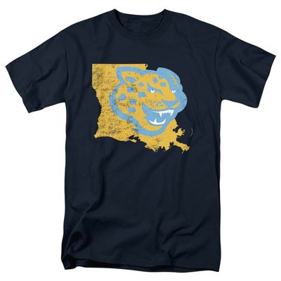 Southern University Official State Shape Unisex Adult T Shirt,State Shape, 5X-Large