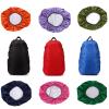 Winifreda 35-80L Adjustable Portable Backpack Rain Cover Waterproof Outdoor Accessories Dustproof Camping Hiking Climbing Raincover Bookbag (Colour : Dark Blue, Size : 70L) view 3