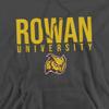 Rowan University Official Stacked Unisex Adult Pull-Over Hoodie,Charcoal, X-Large view 2