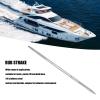 316 Stainless Steel Universal Rub Strake Marine Accessory for Boat Yacht RVs Mooring Lines 650x20mm view 3