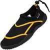 NORTY Wave Aqua Sock - Water Shoes for Kids - Swim Shoes for Kids - Beach Shoes for Kids - Water Socks - Aqua Shoes - Swimming Shoes - Black, Orange view 1
