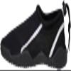 NORTY Wave Aqua Sock - Water Shoes for Men - Swim Shoes for Men - Beach Shoes for Men - Water Socks - Aqua Shoes - Swimming Shoes - Black, White view 3