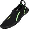 NORTY Wave Aqua Sock - Water Shoes for Kids - Swim Shoes for Kids - Beach Shoes for Kids - Water Socks - Aqua Shoes - Swimming Shoes - Black, Lime view 1