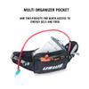 USWE Zulo Hydration Hip Pack - with Organizer and Side Pockets, Bounce Free Hip Belt (2L, Black) view 2