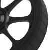 VBESTLIFE Folding Easy Wheel, 82mm Dia Aluminum Alloy Widened Bearing Easywheel Fits for Brompton 3sixty Folding Bike(Black) view 2