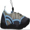NORTY - Mens Elastic Lacing Aqua Water Shoes for Pool Beach, Surf, Snorkeling, Exercise Slip on Sock, Charcoal, Blue 41931-11D(M) US view 3