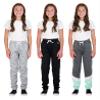 Hind Girls Sweatpants 3 Pack Fleece Jogger Pants for Girls Clothes (5-6, Black-Heather-Charcoal) view 4