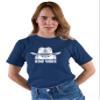 4X-Large Navy Blue Unisex Meowdy Purrdner Funny Cat Lover Gift Idea T-Shirt view 4