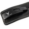 Top-Grain Leather 10mm Thick 4 Wide Quick Adjustable Metal Lever Powerlifting Belt for Men and Women (XXL) + Barbell Collars view 4
