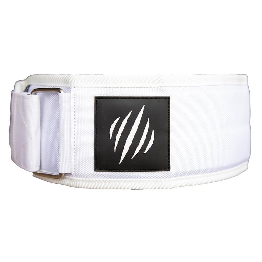 Bear KompleX Premium Leather APEX Weightlifting Belt, Abdominal & Back Support, Powerlifting, Squats and Weight Training, Low Profile Velcro, Firm Back for Comfort, Easily Adjustable.
