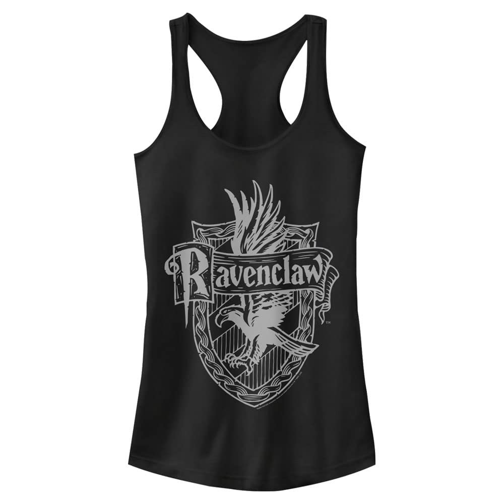 Harry Potter Warner Brothers and The Sorcerer's Stone Ravenclaw Crest Women's Fast Fashion Racerback Tank Top
