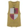 Harry Potter Warner Brothers and The Deathly Hallows Gryffindor Shield Women's Fast Fashion Tank Top view 1