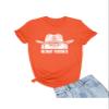 5X-Large Orange Unisex Meowdy Purrdner Funny Cat Lover Gift Idea T-Shirt view 1