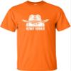 5X-Large Orange Unisex Meowdy Purrdner Funny Cat Lover Gift Idea T-Shirt view 2
