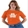 5X-Large Orange Unisex Meowdy Purrdner Funny Cat Lover Gift Idea T-Shirt view 3