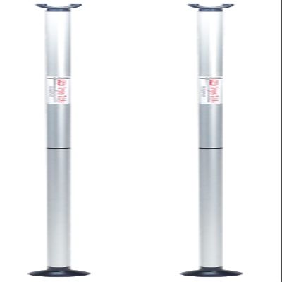 Tourna Single Sticks for Tennis, Portable Design, Chrome
