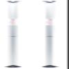 Tourna Single Sticks for Tennis, Portable Design, Chrome view 1