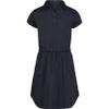 Nautica Girls School Uniform Short Sleeve Polo Dress, Navy Performance, 16-18 US view 1