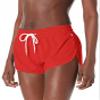 Hurley womens Phantom Solid 2.5" Boardshort Board Shorts, Red Pepper, Large US view 1