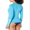 Hurley Women's Standard One and Only Long-Sleeve Rashguard, High Tide, X-Small view 2