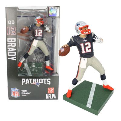 NFL Figures Imports Dragon Exclusive NFL Tom Brady (New England Patriots) 6" Figure (ID34961)