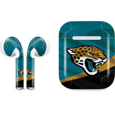 Skinit Decal Audio Skin Compatible with Apple AirPods - Officially Licensed NFL Jacksonville Jaguars Design