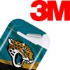 Skinit Decal Audio Skin Compatible with Apple AirPods - Officially Licensed NFL Jacksonville Jaguars Design view 3