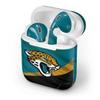 Skinit Decal Audio Skin Compatible with Apple AirPods - Officially Licensed NFL Jacksonville Jaguars Design view 4