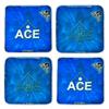 CornholeAce Iconic - Light Blue (Set of 4 Bags) - Professional Cornhole Bags - ACE Pro Stamped view 2