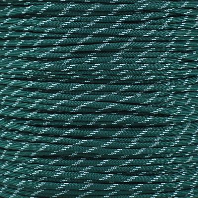 Paracord Planet Glow in The Dark Tracers 550LB Paracord/Parachute Type III 550 Pound Tensile Strength para Cord (Dark Green Glow Tracers, 1000 FT Spool)