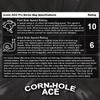 CornholeAce Iconic - Atlanta (Set of 4 Bags) - Professional Cornhole Bags - ACE Pro Stamped view 3