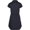 Nautica Girls' School Uniform Short Sleeve Polo Dress, Navy Performance, 12-14 view 2