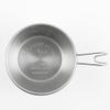 Captain Stag UY-7015 Sierra Cup, Stainless Steel, Mini Sierra Cup, 7.5 fl oz (210 ml), Spiral Finish, Stainless Steel, Made in Japan, Tsubamesanjo, Silver view 2